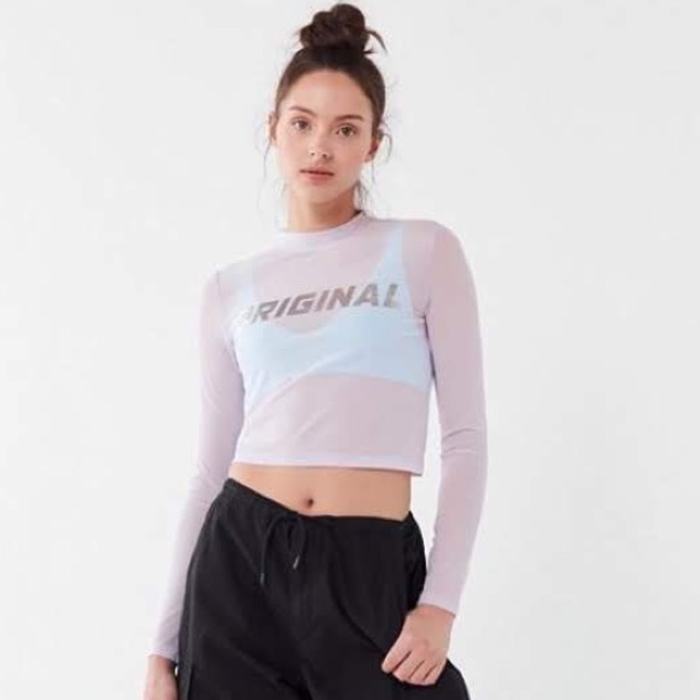 NWT Urban Outfitters Mesh Crop Top “ Original “
